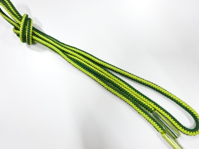 未使用品　正絹　手組帯締め